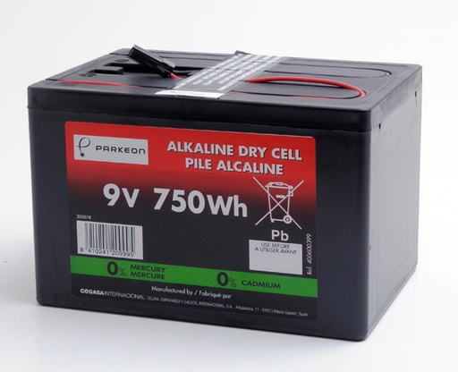 [ENIPRD1707] Pile(s) Pile depolarisation air alcaline eZ8 9/100D 9V 90Ah