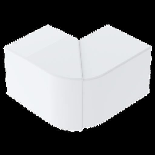 [OBO6130327] Angle extérieur AX AE9040 blc/100x90x100/PC-ABS