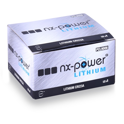 [ENIPCL9006] Boîte(s) de 12 Pile lithium CR123 3V 1.6Ah