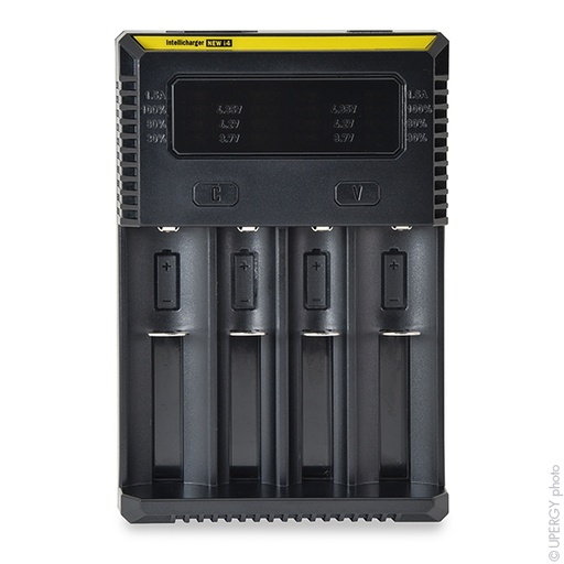 [ENICEL9041] Unité(s) Chargeur Li-ion/IMR/LIFePO4/NiMH/NiCd NITECORE New i4 pour 4 accus 1034