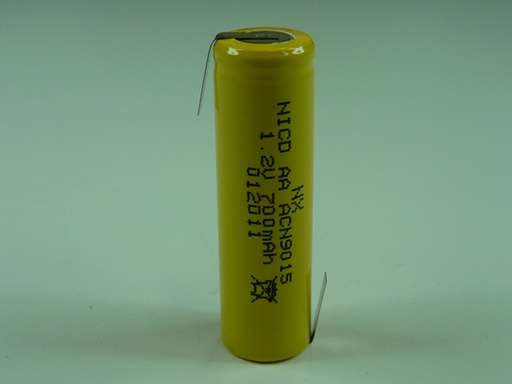 [ENIACN9030] Accumulateur(s) Accu NiCd AA HT 1.2V 800mAh HBL