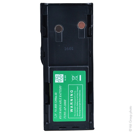 [ENIRMH0672] Batterie(s) Batterie talkie walkie 7.2V 1.2Ah