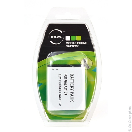 [ENIGML901238] Blister(s) x 1 Batterie téléphone portable pour Samsung Galaxy S3 3.8V 2100mAh
