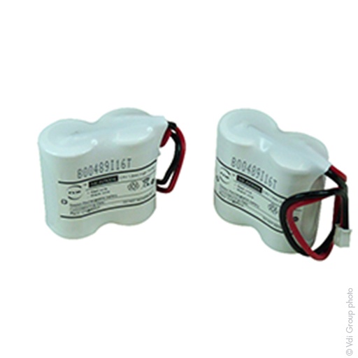 [ENIMGN0873] Pack(s) Batterie eclairage secours ; lot de 2 batteries : 2x SC ST1 2.4V 1.6Ah J