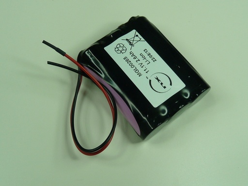 [ENIMGL00265] Pack(s) Batterie Li-Ion 3x 18650 3S1P ST1 10.8V 3.5Ah F150