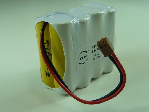 [ENIMGN0405] Pack(s) Batterie Nicd 8x AA 8S1P ST2 9.6V 700mAh FC