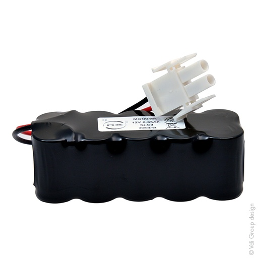 [ENIMGN0484] Batterie(s) Batterie portes automatiques 10x 2/3A 10S1P ST2 12V 0.65Ah AMP
