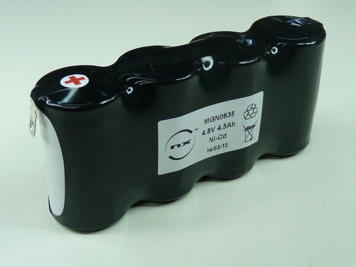 [ENIMGN0635] Pack(s) Batterie Nicd 4x D 4S1P ST1 4.8V 4500mAh Fast