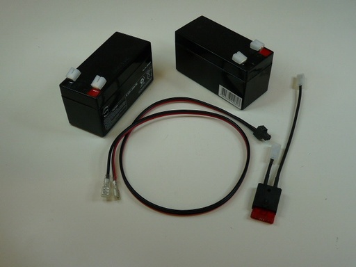 [ENIMXP0021] Pack(s) Batterie portes automatiques NX General Purpose (2x12V) 24V 1.2Ah Molex