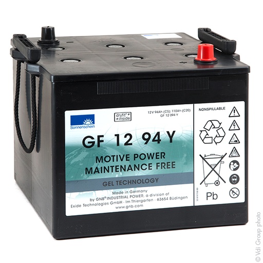 [ENIAMP80110] Batterie(s) Batterie traction SONNENSCHEIN GF-Y GF12094Y 12V 110Ah Auto