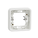 [SCHMUR39108] Mureva Styl - Cadre 1 poste à griffes - encastré - IP55 - IK08 - blanc