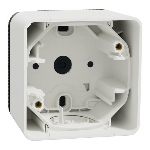 [SCHMUR39911] Mureva Styl - Boîte 1 poste - saillie - IP55 - IK08 - blanc