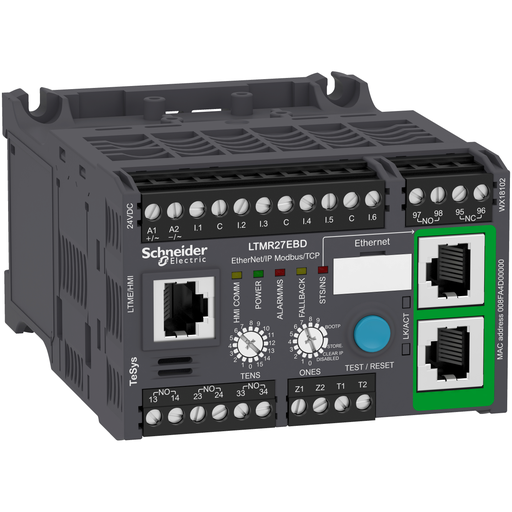 [SCHLTMR27EBD] TeSys T contrôleur moteur LTM R, Ethernet, 24 V CC, 1,35…27 A