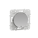 [SCHS530263] Odace 2011 - va-et-vient lumineux ou témoin - aluminium - 10A - LED orange 1,5mA