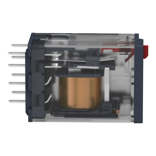 [SCHRXM4AB1F7] Harmony Relay RXM - relais miniature - embrochable - test - 4OF - 6A - 120VAC