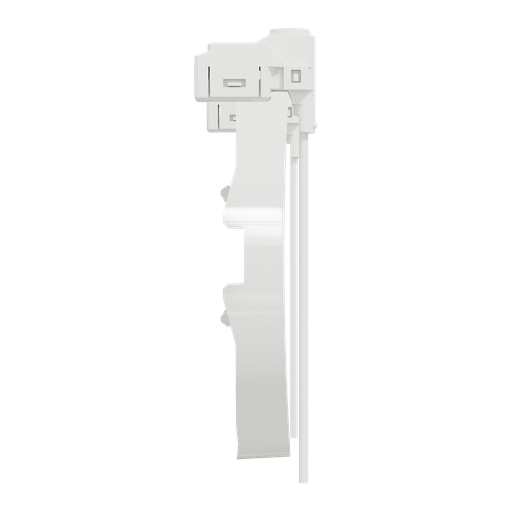 [SCHS520298] Odace 2011 - 2 demi enjoliveur - blanc - livré 2 LED bleu 0 -15mA