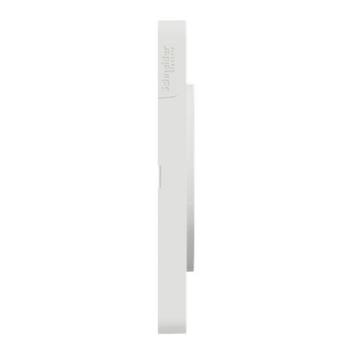 [SCHS520806J] Odace 2011 Touch - plaque 3 postes H/Vt 71mm aluminium brossé avec liseré blanc