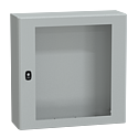 [SCHNSYS3D6620T] PanelSeT S3D - Enveloppe acier - H600xL600xP200 mm - porte vitrée