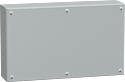 [SCHNSYSBM305012] PanelSeT SBM - boite acier - 300x500x120mm - couvercle plein