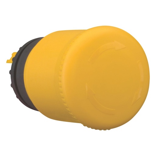 [EAT147403] Bouton d'arrêt d'urgence, non lumineux, jaune
