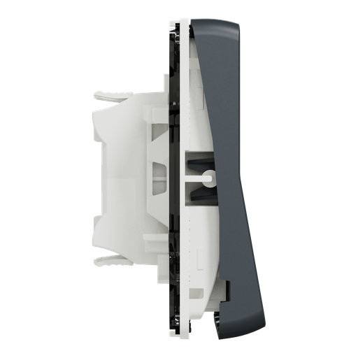 [SCHMUR35019] Mureva Styl - Double va et vient - composable - IP55 -IK08-connexion auto - gris