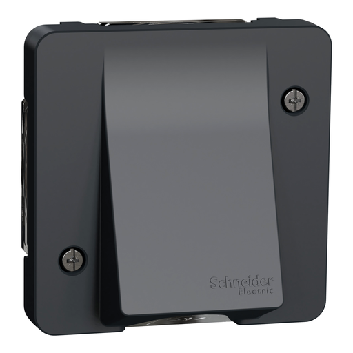 [SCHMUR37931] Mureva Styl - Sortie de câble - composable - IP55 IK08 - connexion auto - gris