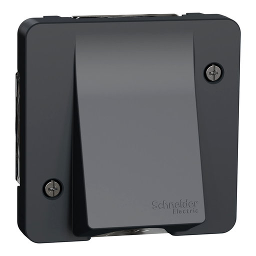 [SCHMUR37931] Mureva Styl - Sortie de câble - composable - IP55 IK08 - connexion auto - gris