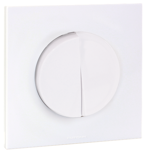 [EUR91180401] SQUARE - double VV + plaque + griffes - BLC