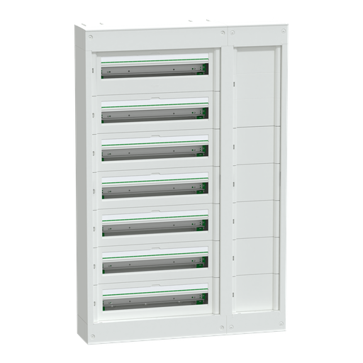 [SCHLVSSD724] PrismaSeT S - coffret saillie plastique & métal 7 rangées 24 modules + Gaine