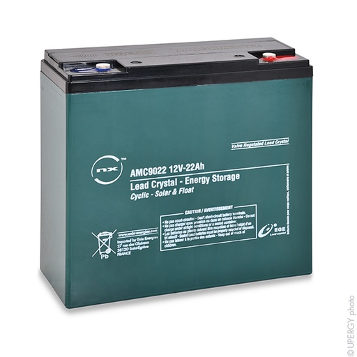 [ENIAMC9022] Batterie(s) Batterie lead crystal 6-CNFJ-22 12V 22Ah M5-F