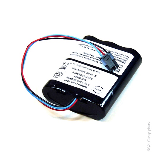 [ENIMGL00538] Pack(s) Batterie Li-Ion 3x 18650 26J  1S3P ST1 3.6V 7.8Ah Molex