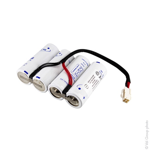 [ENIMXN0084] Pack(s) Batterie Nicd 4x  F  2S2P ST1 2.4V 16Ah Molex