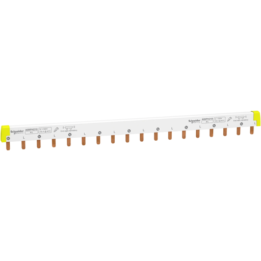 [SCHA9XPH218] Acti9 iC60 - peigne de raccordement à dents - 2P - 100A - 18 modules de 18mm