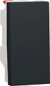 [SCHNU310354] Unica - va-et-vient - 10A - connexion rapide - 1 mod - Anthracite - méca seul