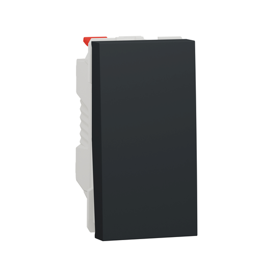 [SCHNU310354] Unica - va-et-vient - 10A - connexion rapide - 1 mod - Anthracite - méca seul