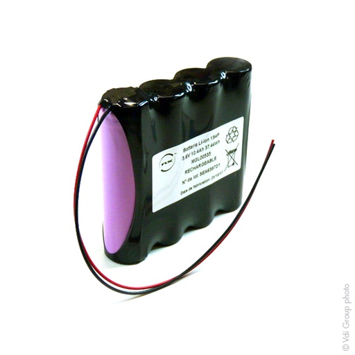 [ENIMGL00535] Pack(s) Batterie Li-Ion 4x18650 1S4P ST1 3.6V 10.4Ah F150