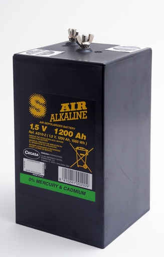 [ENIPRD1703] Pile(s) Pile depolarisation air alcaline eZ8 1.5/1200 1.5V 1200Ah