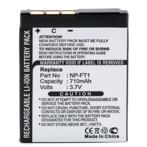 [ENIFML9056] Batterie(s) Batterie appareil photo - caméra 3.7V 710mAh