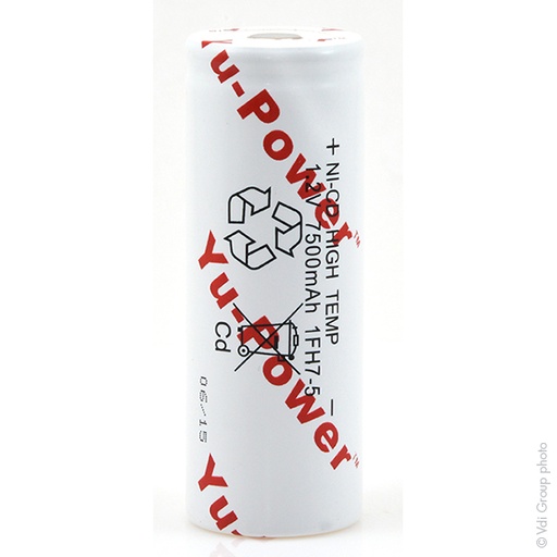 [ENIACN9224] Unité(s) Accu NiCd F 1FH7.5 HT 1.2V 7.5Ah