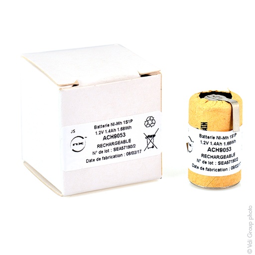 [ENIACH9053] Accumulateur(s) Accus Nimh industriels 2/3A HD 1.2V 1.4Ah HBL