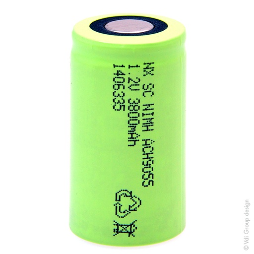 [ENIACH9055] Accumulateur(s) Accus Nimh industriels SC 1.2V 3800mAh FT
