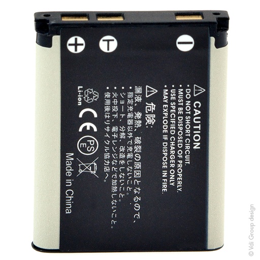 [ENIFML90179] Batterie(s) Batterie appareil photo - caméra 3.7V 700mAh