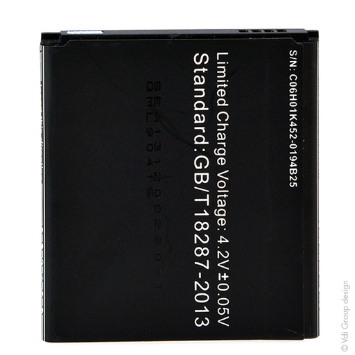 [ENIGML90416] Blister(s) x 1 Batterie téléphone portable pour Samsung Galaxy S4 3.8V 2600mAh