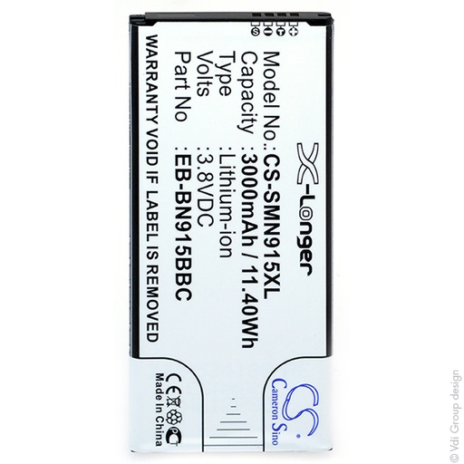 [ENIGML90607] Blister(s) x 1 Batterie téléphone portable pour Samsung 3.8V 3000mAh