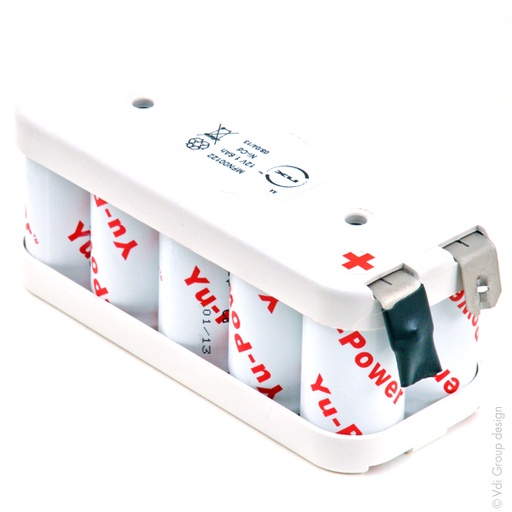 [ENIMFN00122] Batterie(s) Batterie eclairage secours 10x SC HT 10S1P ST2 12V 1.6Ah Cosse