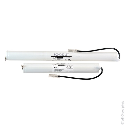 [ENIMGH9016] Batterie(s) Batterie eclairage secours 2x18700 + 3x18700  ST4 + Faston 2.8mm 6V