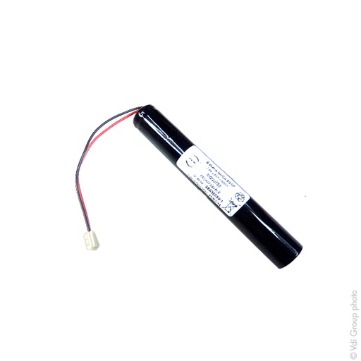 [ENIMGN0782] Pack(s) Batterie eclairage secours 2x AA 2S1P ST4 2.4V 800mAh JST EHR
