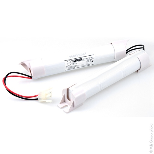 [ENIMGN9030] Unité(s) Batterie eclairage secours 3D+3D ST5 Twin Stick Fils + AMP 7.2V 4Ah