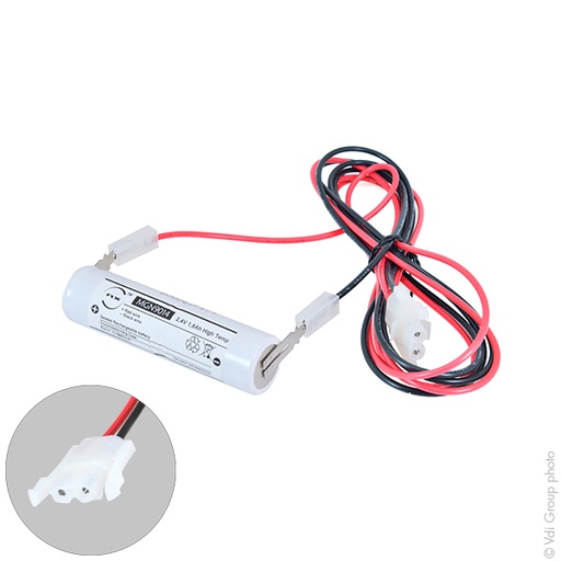 [ENIMGN9053] Batterie(s) Batterie eclairage secours 2xSC ST4 + AMP 2.4V 1.6Ah