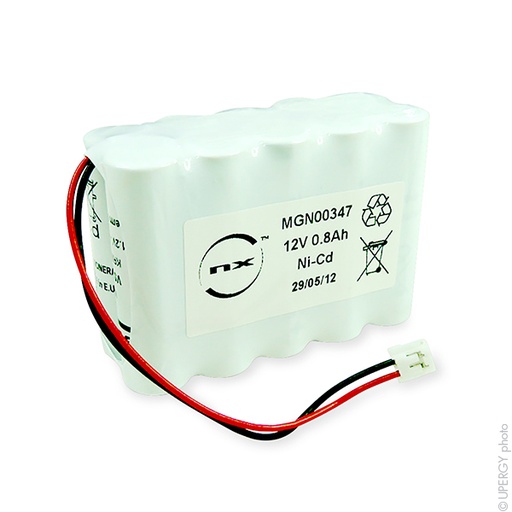 [ENIMGN0347] Pack(s) Batterie médicale NIHON KODHEN 12V 800mAh FC